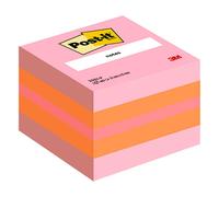 3M Post-it notas rosa | mini cubo | 51x51 mm