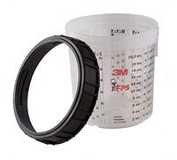3M PPS Cazoleta y Anillo, Mini, 177 ml, 16115