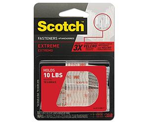 3M RF Sujetadores Scotch Extreme: 1 in anchura (Claro)