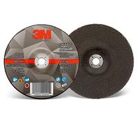 3M Rueda de corte y molienda, 06460, tipo 27, 4" x 1/8" x 3/8", 10 por interior
