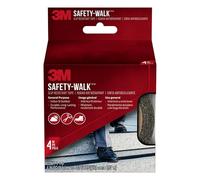 3M Safety-Walk - Cinta antideslizante, 4 pulgadas x 15 pies, se adhiere sin arrugas, rizos, desgarros, encogimiento o levantamiento, parte trasera autoadhesiva para una aplicación rápida y fácil