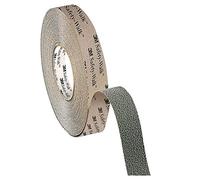 3M Safety-Walk Tira Antideslizante Agresividad Media 300 Series, Gris, 25.4 mm x 18.3 m