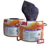 3M Scotch-Brite Rollo pre-cortado Clean & Finish CF-SR Morado, 115mm x 150mm, A, VFN