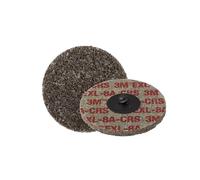 3M Scotch-Brite Roloc EXL Disco Unitized XL-DR, 50 mm x 6 mm, 8A Basto, 60 por paquete
