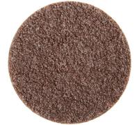 3M Scotch-Brite SE-DR Disco Roloc de grano grueso, 7.62 cm x óxido de aluminio NH, acondicionamiento de superficies, color marrón (paquete de 25)