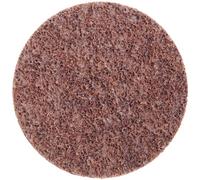 3M Scotch-Brite SL-DR Disco de grano grueso, 7.62 cm x NH óxido de aluminio SE, acondicionamiento de superficies, disco TR Roloc marrón claro (paquete de 25)