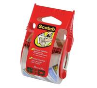 Scotch Cinta de Embalaje de Alta Resistencia Transparente con Dispensador Manual, 1 Rollo de 48 mm x 20 m - Cinta Adhesiva de Calidad para Cerrar Cajas, Cartones y Paquetes