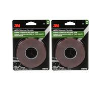 3M Scotch-Mount - Cinta de moldeo automotriz superresistente, adhesivo de doble cara, 1/2 pulgada x 15 pies por rollo (paquete de 2), para molduras de coche, emblemas, molduras