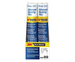 3M Scotch Painter's Tape - Cinta adhesiva avanzada para enmascarar a mano, 8.3 pies x 90 pies, AMF99-8C, 8 rollos