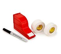 3M Scotch SLW código dispensador con 70 Cable markierern, de escritura, color blanco