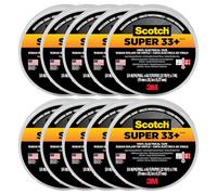 3M Scotch Super 33+ Vinyl Electrical Tape.75-Inch by 66-Feet, 10-Pack