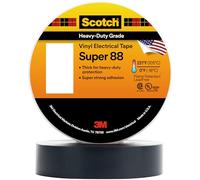 3M Scotch Super 88 Cinta eléctrica de grado pesado: 3/4 in. x 36 yds. (Negro)