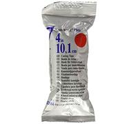 3M Scotchcast Plus Venda Fibra de Vidrio con Resina Poliuretánica Activable con Agua, Ligera, Resistente, Transpirable, Color Rojo, Medida 10 cm x 3.65 m, Paquete de 10 Unidades