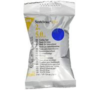 3M Scotchcast Plus - Vendaje de fibra de vidrio con resina de poliuretano activable con agua, ligero, resistente, transpirable, color azul, tamaño 5 cm x 3,65 m, paquete de 10 unidades