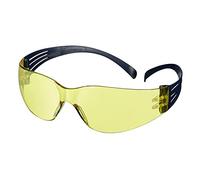 3M™ SecureFit™ 100 Gafas de seguridad, montura azul, recubrimiento antirrayaduras/antiempañante, lente ámbar, SF103AF-BLU-EU, 20/caja