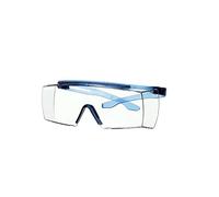3M™ SecureFit™ 3700 Cubregafas, Patilla Azul, Scotchgard™ Anti-Empañamiento (K&N), Lente Incolora, SF3701SGAF-BLU-EU