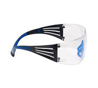 3M SecureFit 400 Gafas de seguridad, marco Rojo/Gris, anti-empañamiento Scotchgard, ocular transparente, SF401SGAF-BLU EU