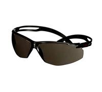 3M SecureFit 500 Gafas de seguridad, montura negra, recubrimiento antiempañante/antirrayaduras Scotchgard (K y N), lente gris, SF502SGAF-BLK-EU