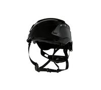 3M SecureFit Casco de protección, X5012VE-CE, Negro, con ventilación, 1000 Vac, CE