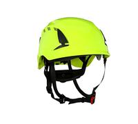3M SecureFit Casco de protección, X5014VE-CE, Verde de Alta Visibilidad, con ventilación, 1000 Vac, CE