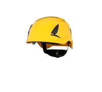 3M SecureFit Casco de protección, X5502NVE-CE, sin ventilación, amarillo, CE
