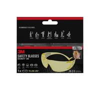 3m securefit gafas de seguridad - lentes amarillas - mejor contraste e