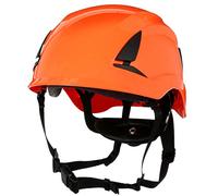 3M SecureFit X5007-ANSI Casco de Seguridad/Casco de Seguridad, Estilo Escalada, construcción, fabricación, silvicultura, Servicios públicos, Trabajo en Altura, Naranja