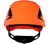 3M SecureFit X5507V-CE-4 - Casco de protección con sensor UV, color naranja