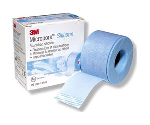 3M Silicona microporosa Sparadrap 2.5cmx5m