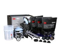 3M Sistema de Pistola de Alto Rendimiento para Acabado Fino con PPS 2.0, 26978, Fine Finish Kit Negro