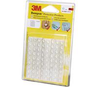 3M™ SJ 5302 MPCB Bumpon TRN Pie De Caucho De Poliuretano 7.9mm X 2.2mm - 72pc