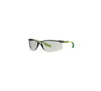 3M Solus CCS Gafas de seguridad, patillas verde lima, recubrimiento antirrayaduras/antiempañante Scotchgard (K y N), lente gris para interior/exterior, SCCS07SGAF-GRN-EU, 1 por paquete