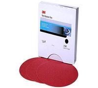 3M Stikit 01112 - Disco abrasivo de grano P180 (6 unidades), color rojo