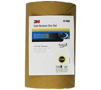 3M Stikit - Rollo de disco dorado 01488, 8 pulgadas, P220, 125 discos por rollo