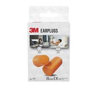 3M Tapones de Ruido Espuma 1100 SNR 35 dB 2 Pares