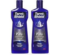 3M Tarni-Shield Plata Limpiador de Plata, Limpia, protege y abrillanta la plata, 250 ml (Paquete de 2)