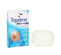 3M Tegaderm Aderezo De Película Transparente, 10 x 12 cm - 5 unidades