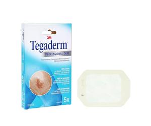 3M Tegaderm Aderezo De Película Transparente, 10 x 12 cm - 5 unidades
