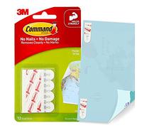 3M - Tiras Command Pequeñas (12 Pack/Caja)