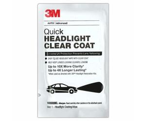 3M toallitas Transparentes para Faros Delanteros 40/Bx (3M-32516)
