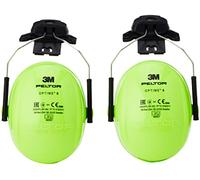 3M PELTOR Optime II Orejeras para casco Alta Visibilidad 30 dB (1 orejera/caja), H520P3E-467-GB