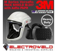 3M Versaflo M-207 Face Shield Adflo Air Welding Visor Casco Heavy Duty 890207HD