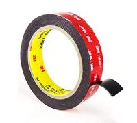 3M VHB 5952 Cinta adhesiva doble cara fuerte, impermeable y resistente al agua y altas temperaturas, fija tira LED (25 mm x 4,6 m)