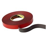 3M VHB Cinta Adhesiva 4646 F, 12 mm x 33 m, 0,6 mm, 6 unidades, Gris