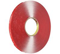 3M VHB Cinta Adhesiva, 4918 F, 12 mm x 16,5 m, 2 mm, 6 unidades, Transparente