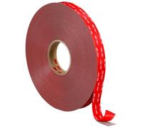 3M VHB Cinta Adhesiva 4991F - óptima adhesión al policarbonato, ABS, aluminio, acero inoxidable, acero galvanizado - 19 mm X 5.5 m, gris, espesor: 2.3mm (1 unidad)