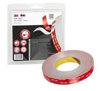 3M VHB Cinta Adhesiva LSE-110WF unión permanente diseñada para unir plásticos LSE como polipropileno, TPO, TPE y materiales compuestos sin imprimación-19mm X 11m, blanca, espesor 1.1mm