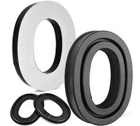 3M WorkTunes - Almohadillas de Gel de Silicona compatibles Pel-Tor Tactical 100/300/500, Rangeguard 3M Pel-Tor Shotgunner II Pro TAC Com TAC