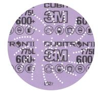 3M Xtract Cubitron II Disco de film 775L, 600+ 3MIL, 50/Carton