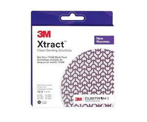 3M Xtract Cubitron II Net Disc 710W, 6" x NH, 80+, 120+, 180+, 220+, 240+, 320+, Multi-pack, 12 por interior, 20 por caja